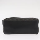 GUCCI GG Canvas Shoulder Bag Black Gold 92699 Auth 160053-9