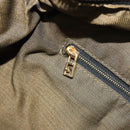 FENDI Zucca Canvas Hand Bag Brown Black Auth 160054-21