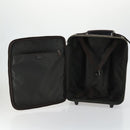 GUCCI GG Supreme Suitcase PVC Beige Silver 101678 Auth 160065-11