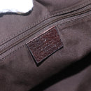 GUCCI GG Canvas Pretty Tote Bag Web Sherry Line Beige Gold 181779 Auth 160067-18