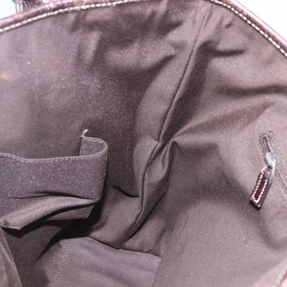 GUCCI GG Canvas Pretty Tote Bag Web Sherry Line Beige Gold 181779 Auth 160067