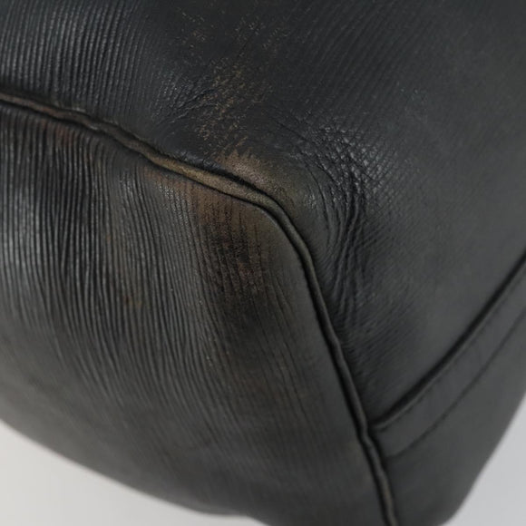 LOUIS VUITTON Epi Keepall 50 Boston Bag Black M42962 LV Auth 160071