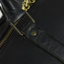 LOUIS VUITTON Epi Keepall 50 Boston Bag Black M42962 LV Auth 160071-17