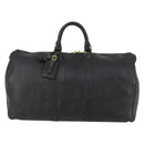 LOUIS VUITTON Epi Keepall 50 Boston Bag Black M42962 LV Auth 160071-13