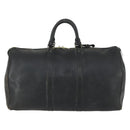 LOUIS VUITTON Epi Keepall 50 Boston Bag Black M42962 LV Auth 160071-2