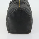 LOUIS VUITTON Epi Keepall 50 Boston Bag Black M42962 LV Auth 160071-3