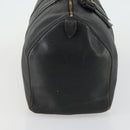 LOUIS VUITTON Epi Keepall 50 Boston Bag Black M42962 LV Auth 160071-4
