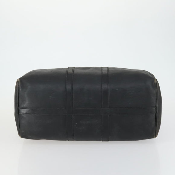 LOUIS VUITTON Epi Keepall 50 Boston Bag Black M42962 LV Auth 160071