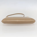 Salvatore Ferragamo Shoulder Bag Leather Beige Gold Auth 160072-5