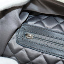 CHANEL Matelassé Handtasche Leder Champagner Gold CC Auth 160074-11