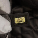 CHANEL Matelasse Hand Bag Leather Champagne Gold CC Auth 160074-21