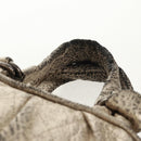 CHANEL Matelasse Hand Bag Leather Champagne Gold CC Auth 160074-8