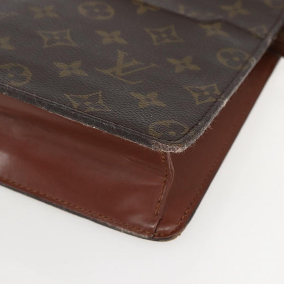 LOUIS VUITTON Monogram Pochette Homme Clutch Bag M51795 LV Auth 160077