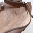 GUCCI GG Supreme Web Sherry Line Bag PVC Beige Gold 116 02 089 Auth 160079-17