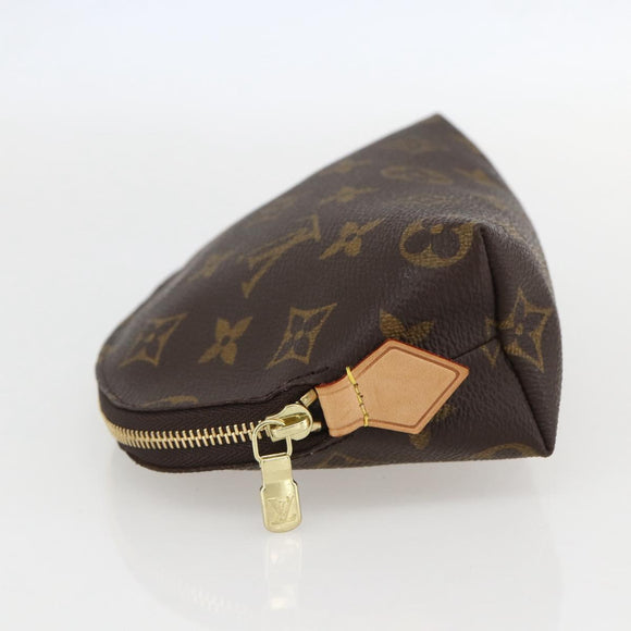 LOUIS VUITTON Monogram Pochette Cosmetic PM Pouch M43998 LV Auth 160080