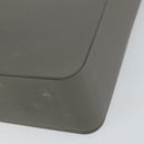 CHANEL Tote Bag Rubber Gray CC Auth 160082-15