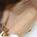 GUCCI GG Supreme Web Sherry Line Bag PVC Beige Gold 22 001 4159 Auth 160089-16