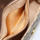 GUCCI GG Supreme Web Sherry Line Bag PVC Beige Gold 22 001 4159 Auth 160089-19