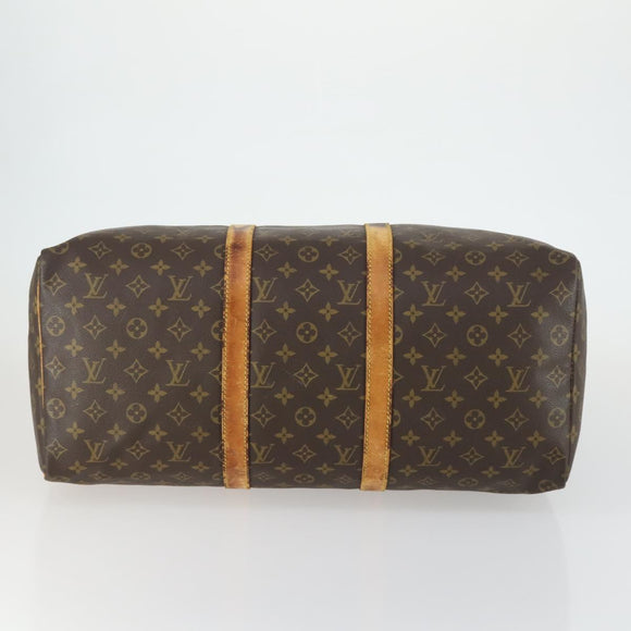 LOUIS VUITTON Monogram Keepall 50 Boston Bag M41426 LV Auth 160094