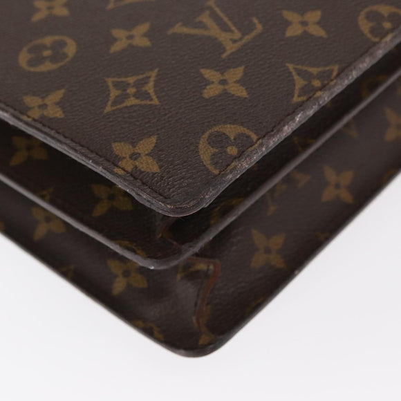 LOUIS VUITTON Monogram Serviette Conseiller Briefcase M53331 LV Auth 160113