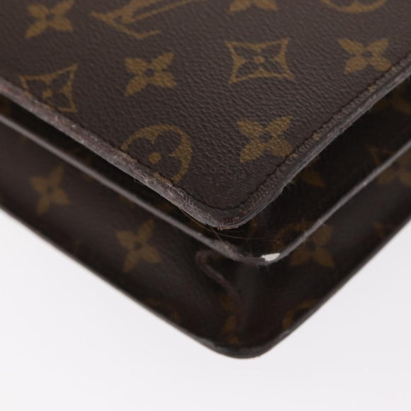 LOUIS VUITTON Monogram Serviette Conseiller Briefcase M53331 LV Auth 160113