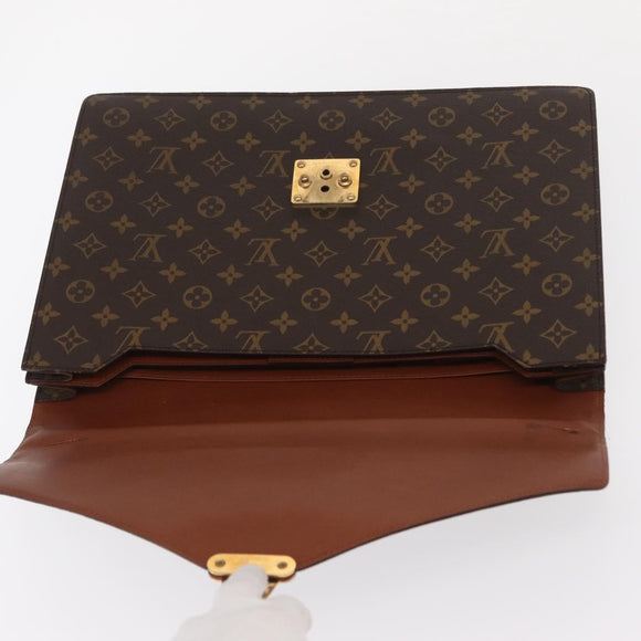 LOUIS VUITTON Monogram Serviette Conseiller Briefcase M53331 LV Auth 160113
