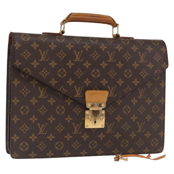 LOUIS VUITTON Monogram Serviette Conseiller Briefcase M53331 LV Auth 160113