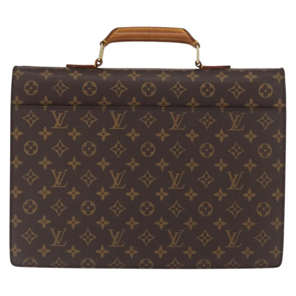 LOUIS VUITTON Monogram Serviette Conseiller Briefcase M53331 LV Auth 160113