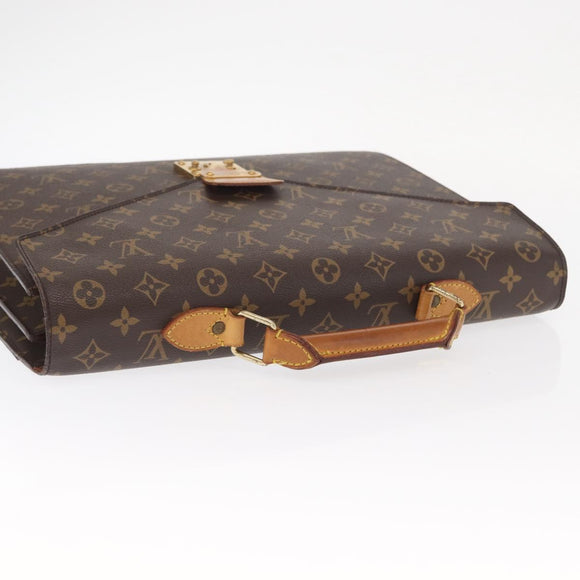 LOUIS VUITTON Monogram Serviette Conseiller Briefcase M53331 LV Auth 160113