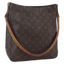 LOUIS VUITTON Monogram Looping GM Shoulder Bag M51145 LV Auth 160117-1