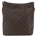 LOUIS VUITTON Monogram Looping GM Shoulder Bag M51145 LV Auth 160117-2