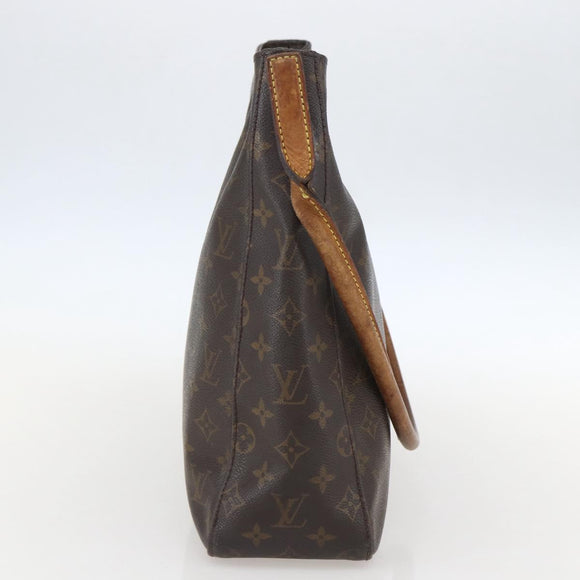 LOUIS VUITTON Monogram Looping GM Shoulder Bag M51145 LV Auth 160117