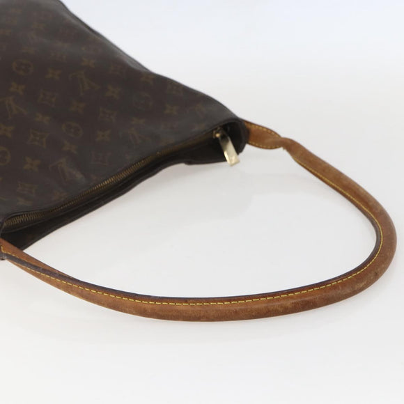 LOUIS VUITTON Monogram Looping GM Shoulder Bag M51145 LV Auth 160117
