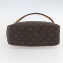 LOUIS VUITTON Monogram Looping GM Shoulder Bag M51145 LV Auth 160117-5