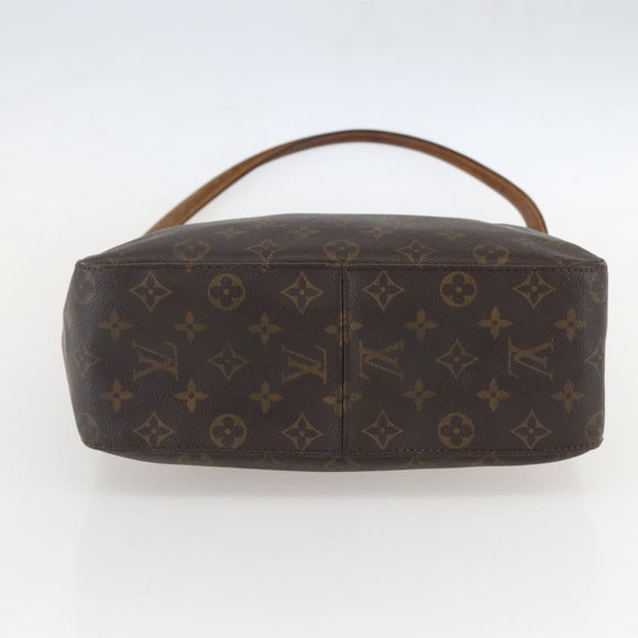 LOUIS VUITTON Monogram Looping GM Shoulder Bag M51145 LV Auth 160117
