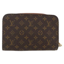 LOUIS VUITTON Monogram Orsay Clutch Bag M51790 LV Auth 160119-2
