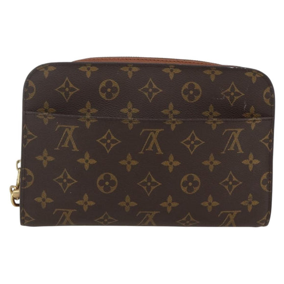 LOUIS VUITTON Monogram Orsay Clutch Bag M51790 LV Auth 160119