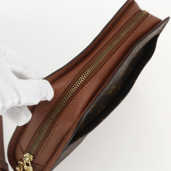 LOUIS VUITTON Monogram Orsay Clutch Bag M51790 LV Auth 160119