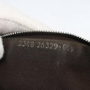 FENDI Hand Bag Suede Brown Silver Auth 160122-20