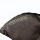 FENDI Hand Bag Suede Brown Silver Auth 160122-24