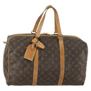 LOUIS VUITTON Monogram Sac Souple 45 Boston Bag M41624 LV Auth 160129-1