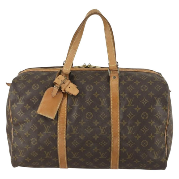 LOUIS VUITTON Monogram Sac Souple 45 Boston Bag M41624 LV Auth 160129