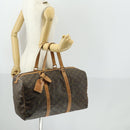 LOUIS VUITTON Monogram Sac Souple 45 Boston Bag M41624 LV Auth 160129-22