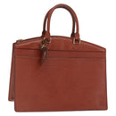 LOUIS VUITTON Epi Riviera Hand Bag Brown M48183 LV Auth 160132-1