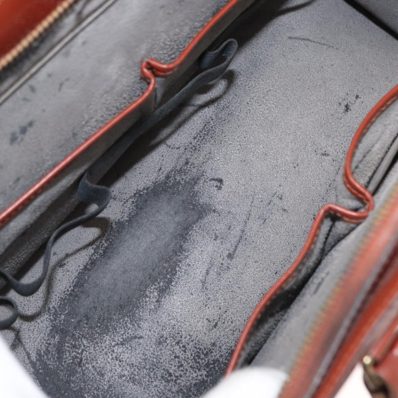 LOUIS VUITTON Epi Riviera Hand Bag Brown M48183 LV Auth 160132