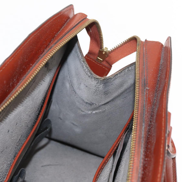 LOUIS VUITTON Epi Riviera Hand Bag Brown M48183 LV Auth 160132