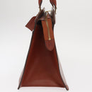 LOUIS VUITTON Epi Riviera Hand Bag Brown M48183 LV Auth 160132-3