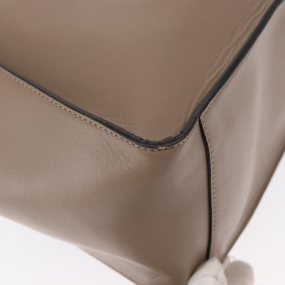 Stella MacCartney Hand Bag polyester Beige Auth 160134