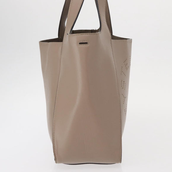 Stella MacCartney Hand Bag polyester Beige Auth 160134
