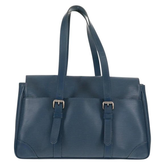 LOUIS VUITTON Epi Segur MM Hand Bag Myrtille M5886G LV Auth 160145